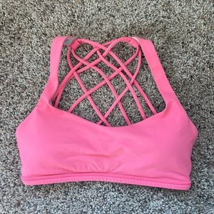 lululemon free to be bra - wild light support size 4